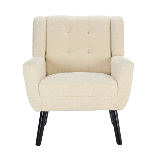 Modern Soft Ergonomic Accent Chair Living Room Bedroom Home Chair for Indoor Use -DTYStore