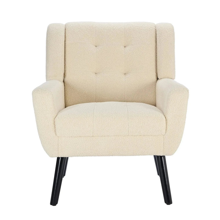 Modern Soft Ergonomic Accent Chair Living Room Bedroom Home Chair for Indoor Use -DTYStore