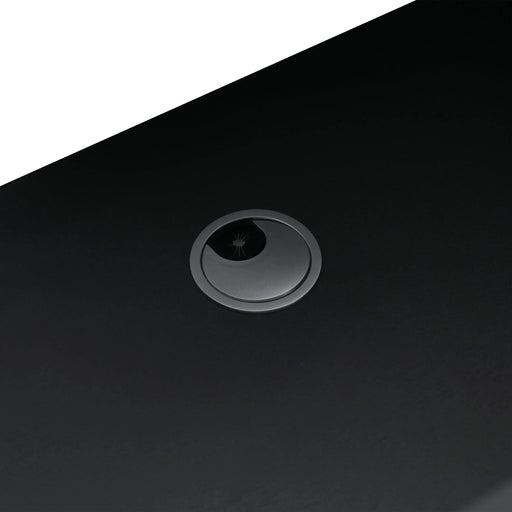 Modern Style 24' Freestanding Bathroom Vanity with Adjustable Shelves in Light Coffee Plywood - Excluding Sink Default -DTYStore