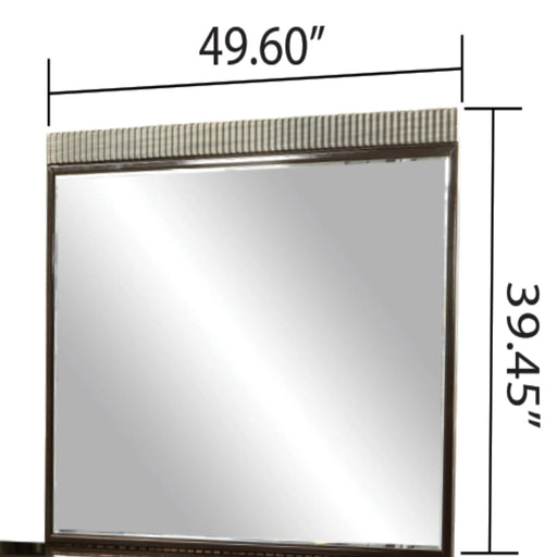 Modern Style 4 Pc Queen Bedroom Set Made with Wood in Brown Default -DTYStore