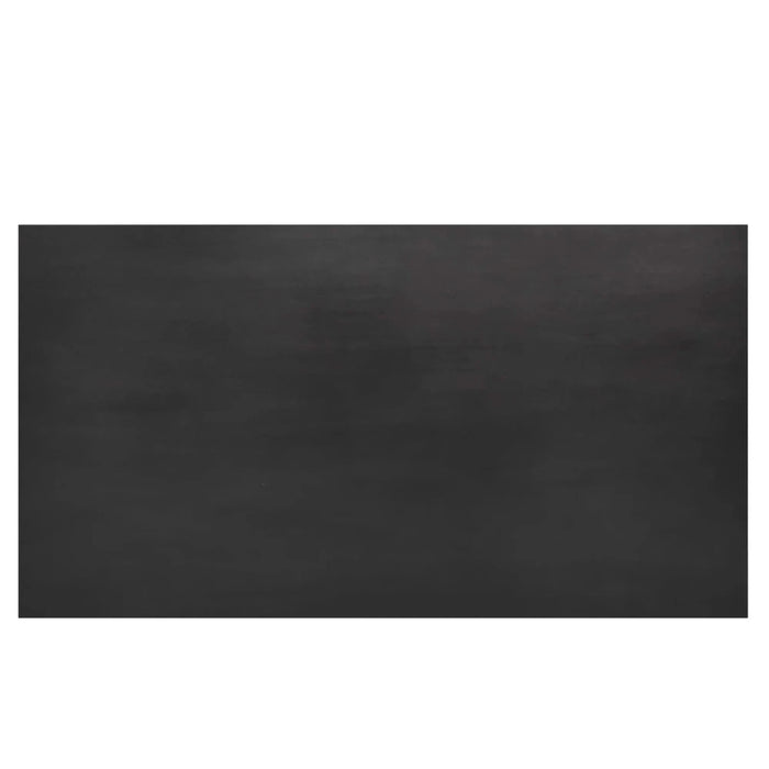 Modern Style 6-Piece Wood Dining Table Set with Half Round Legs, Gray, Rubber Wood, Spacious Design Default -DTYStore