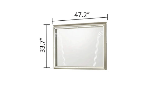 Modern Style King 5PC Bedroom Set Made with Wood & LED Headboard Default -DTYStore