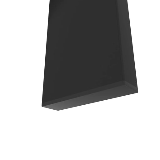 Modern Tempered Glass Dining Table with Black Metal Legs for Living Room or Kitchen Default -DTYStore