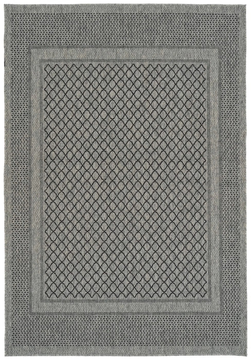 Modern, Transitional, Geometric, Southwestern, Textured High-Low Cut & Loop 7'10' x 10' Rectangle Area Rug Default -DTYStore