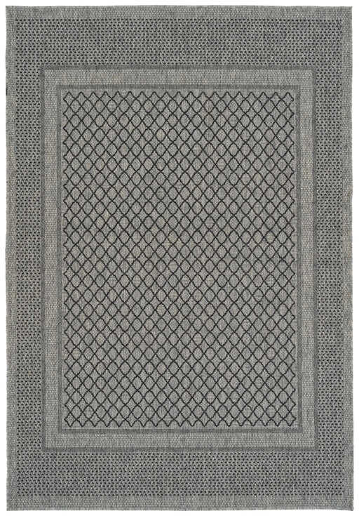 Modern, Transitional, Geometric, Southwestern, Textured High-Low Cut & Loop 7'10' x 10' Rectangle Area Rug Default -DTYStore