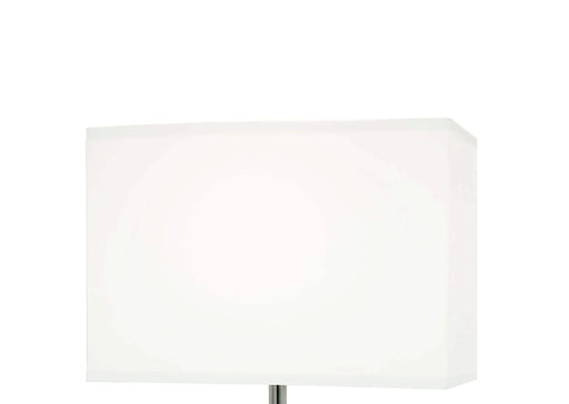 Modern Unique Glass Bubble Column Clean Rectangular Shade 1pc Lamp Ambient Glow Chrome LED Accent White Default -DTYStore