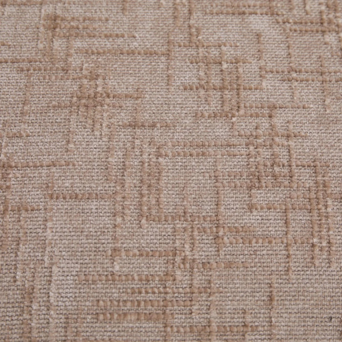 Modern Upholstered End of Bed Bench with Armrests and Chenille Fabric, Wheat Color, 83.1' Wide Default -DTYStore