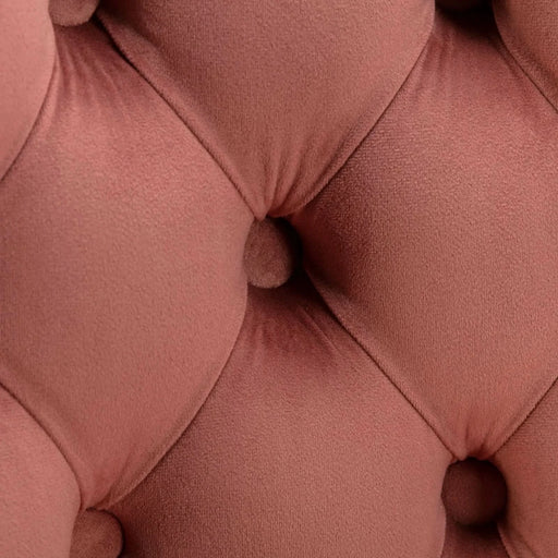 Modern Velvet Swivel Barstools with Adjustable Seat Height and Chrome Base, Pink, Set of 2 Default -DTYStore