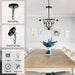 Modern White Solid Wood Chandeliers Default -DTYStore