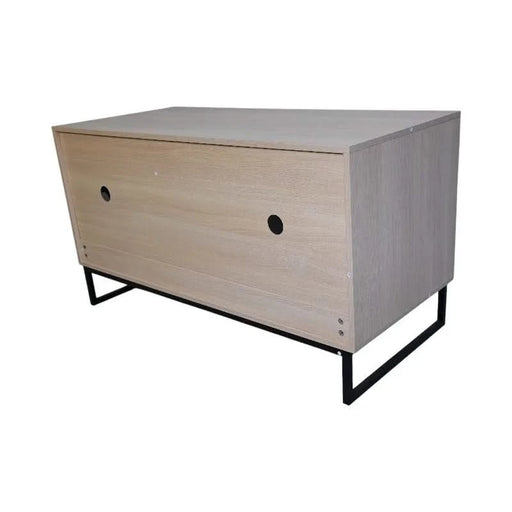 Modern Wooden Cat House with Scratching Mat - 47.64' x 21.46' x 25.98', 76.4 lbs Default -DTYStore