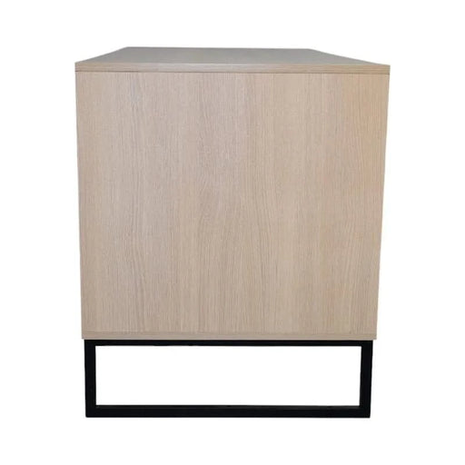 Modern Wooden Cat House with Scratching Mat - 47.64' x 21.46' x 25.98', 76.4 lbs Default -DTYStore