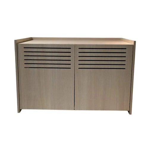 Modern Wooden Cat House with Scratching Pad , Cat Litter Box Enclosure, Spacious Hidden Cat Litter Box -33.46' x 21.06' x 21' , 45.87 lbs Default -DTYStore