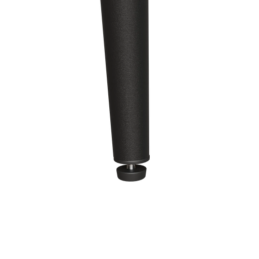 Modern minimalist MDF grain tabletop dining table, stylish dining table, kitchen dining table, sturdy and durable, easy to assemble, black metal leg design, suitable for 4-6 people, suitable for home Default -DTYStore