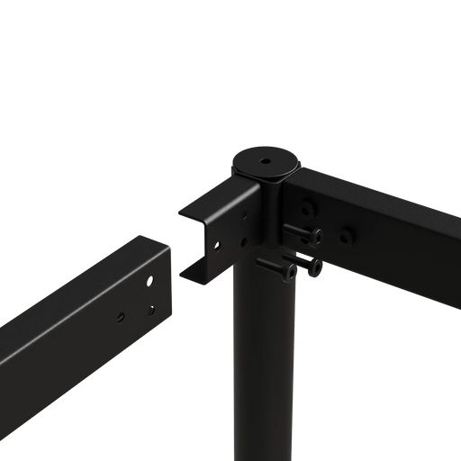 Modern minimalist MDF grain tabletop dining table, stylish dining table, kitchen dining table, sturdy and durable, easy to assemble, black metal leg design, suitable for 4-6 people, suitable for home Default -DTYStore