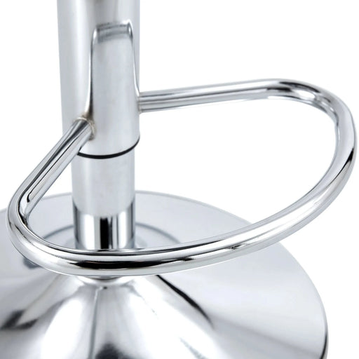 Modern minimalist bar chairs and bar stools. Can rotate 360 ° and adjust lifting. PET backrest and PU seats. Set of 2. Suitable for bars, restaurants, and front desk cashiers. W1151P172644 Default -DTYStore