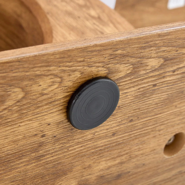 Modern simple luxury rectangular coffee table in wood color. The computer desk. The game table. Suitable for dining room, living room, terrace, kitchen. 47 'x 25.6' 18' Default -DTYStore