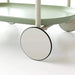 Moon storage cart (green) Nordic Internet celebrity mobile trolley kitchen simple double storage shelf living room sofa storage shelf Default -DTYStore