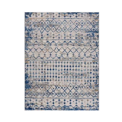Moroccan Global Woven Area Rug Default -DTYStore