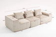 Multi person modular compression sofa that can be freely combined-33005-3 Default -DTYStore