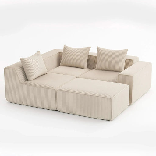 Multi person modular compression sofa that can be freely combined-33005-4 Default -DTYStore