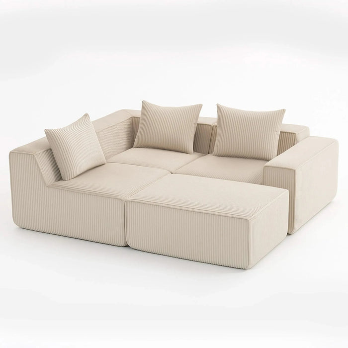 Multi person modular compression sofa that can be freely combined-33005-4 Default -DTYStore
