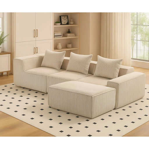 Multi person modular compression sofa that can be freely combined-33005-4 Default -DTYStore