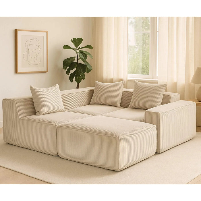 Multi person modular compression sofa that can be freely combined-33005-4 Default -DTYStore