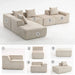 Multi person modular compression sofa that can be freely combined-33005-5 Default -DTYStore
