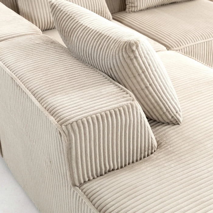 Multi person modular compression sofa that can be freely combined-33005-5 Default -DTYStore