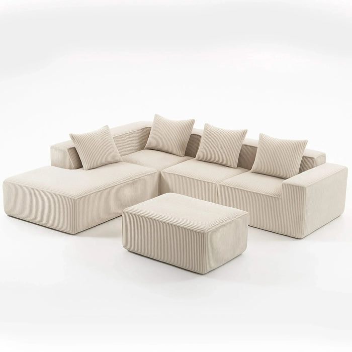 Multi person modular compression sofa that can be freely combined-33005-5 Default -DTYStore