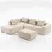 Multi person modular compression sofa that can be freely combined-33005-5 Default -DTYStore