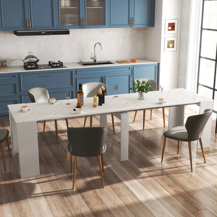 Multifunctional extendable console table Default -DTYStore