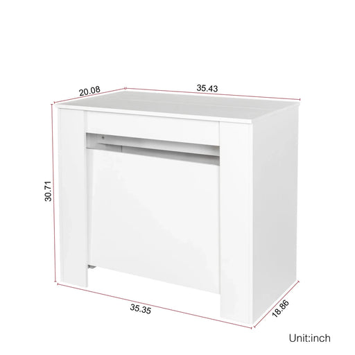 Multifunctional extendable console table Default -DTYStore