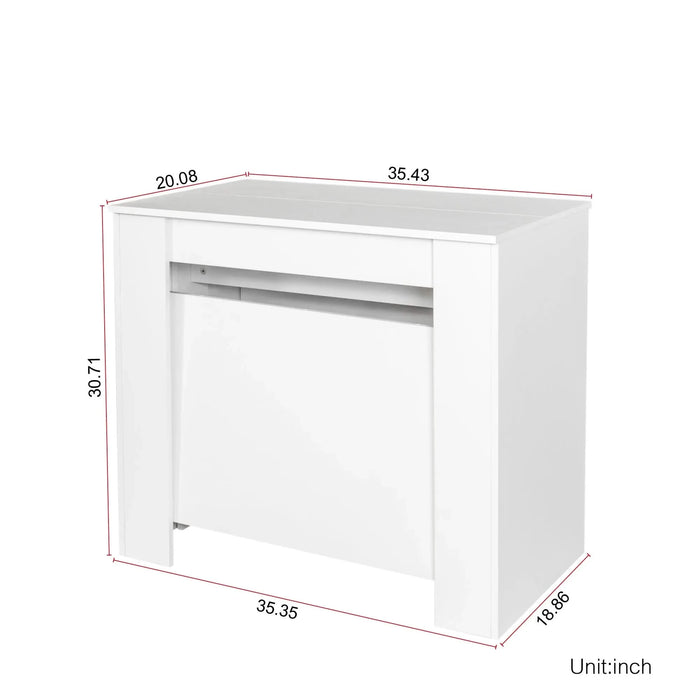 Multifunctional extendable console table Default -DTYStore