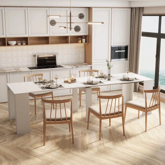 Multifunctional extendable console table Default -DTYStore