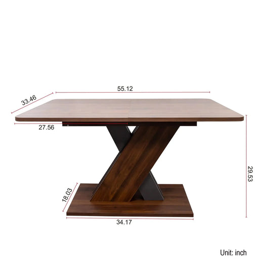 Multifunctional extendable console table Default -DTYStore