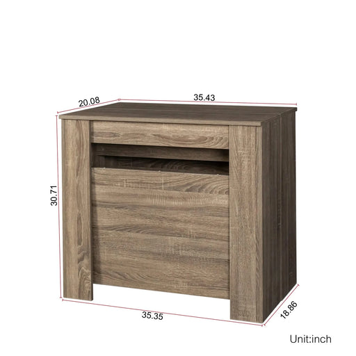 Multifunctional extendable console table Default -DTYStore