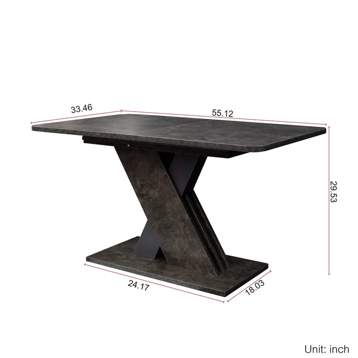 Multifunctional extendable console table Default -DTYStore