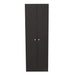 Multistorage Cabinet 71' H, Two Doors, Five Internal Shelves, Black Default -DTYStore