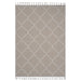 NAAR Guros Collection 6X9 Ivory / Trellis Indoor / Outdoor Area Rug Default -DTYStore
