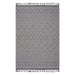 NAAR Guros Collection 8X10 Grey / White / Geometric Indoor / Outdoor Area Rug Default -DTYStore