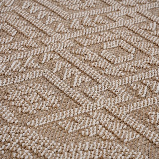 NAAR Guros Collection 8X10 Natural / Traditional Indoor / Outdoor Area Rug Default -DTYStore