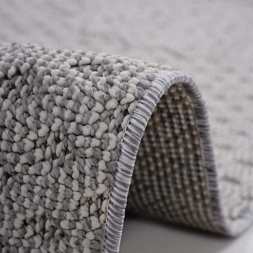 NAAR Guros Collection 8X10 White / Ivory / Medallion Indoor / Outdoor Area Rug Default -DTYStore