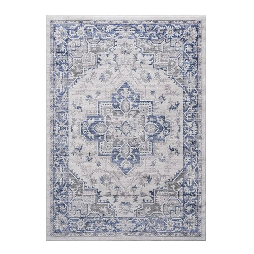 NAAR MARFI Collection 8X10 Blue / Grey / Oriental Area Rug Default -DTYStore