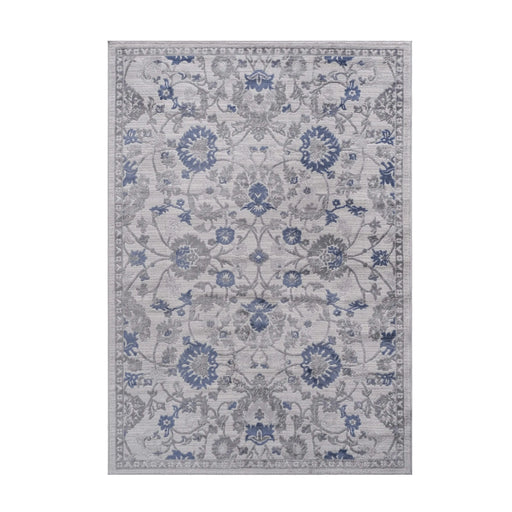 NAAR MARFI Collection 8X10 Blue / Silver / Oriental Area Rug Default -DTYStore