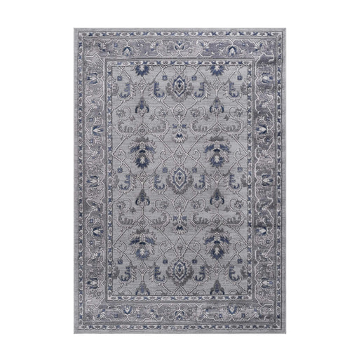 NAAR MARFI Collection 8X10 Grey / Blue / Oriental Area Rug Default -DTYStore