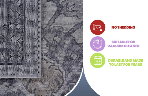 NAAR MARFI Collection 8X10 Sand / Ivory / Oriental Area Rug Default -DTYStore