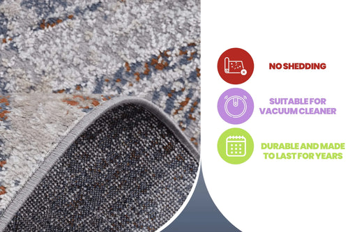 NAAR PAYAS Collection 2X3 Beige / Geometric Doormat Rug Default -DTYStore