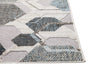 Napa Elio Grey/ Blue/ Multi Geometric Area Rug Default -DTYStore