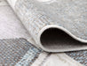 Napa Elio Grey/ Blue/ Multi Geometric Area Rug Default -DTYStore
